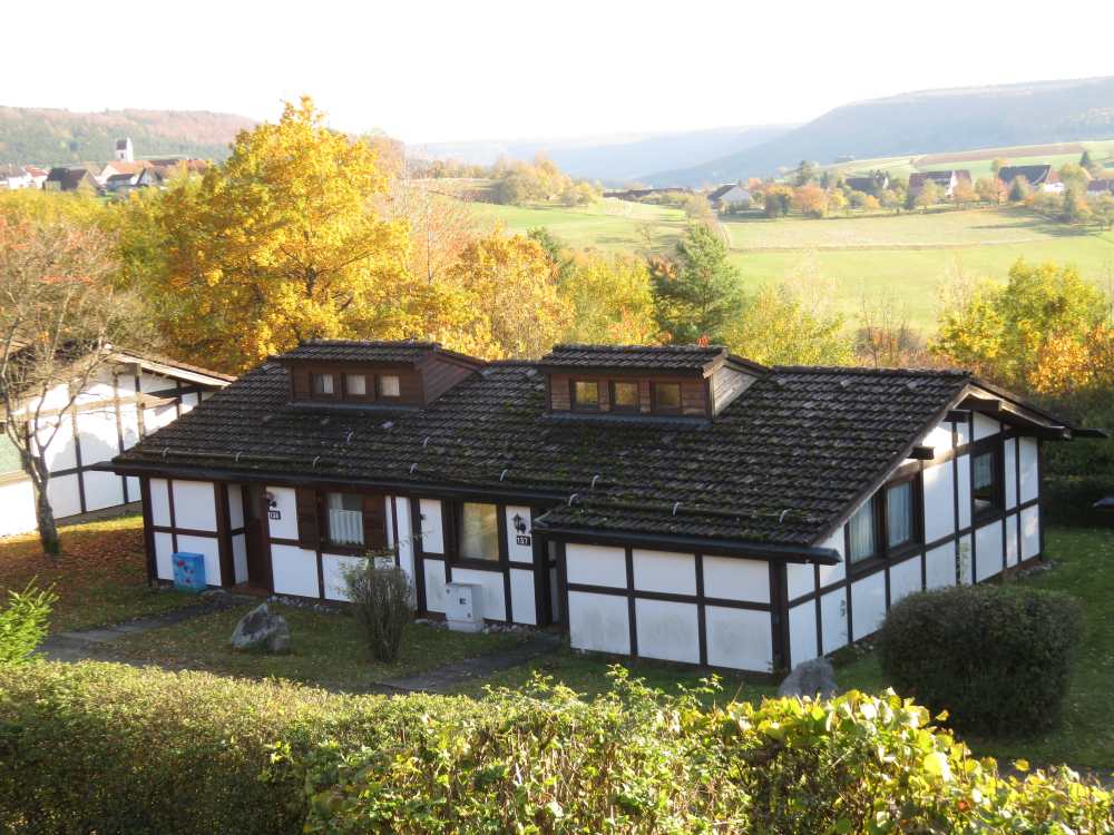 Außenansicht Doppelhaus Typ Scout 56