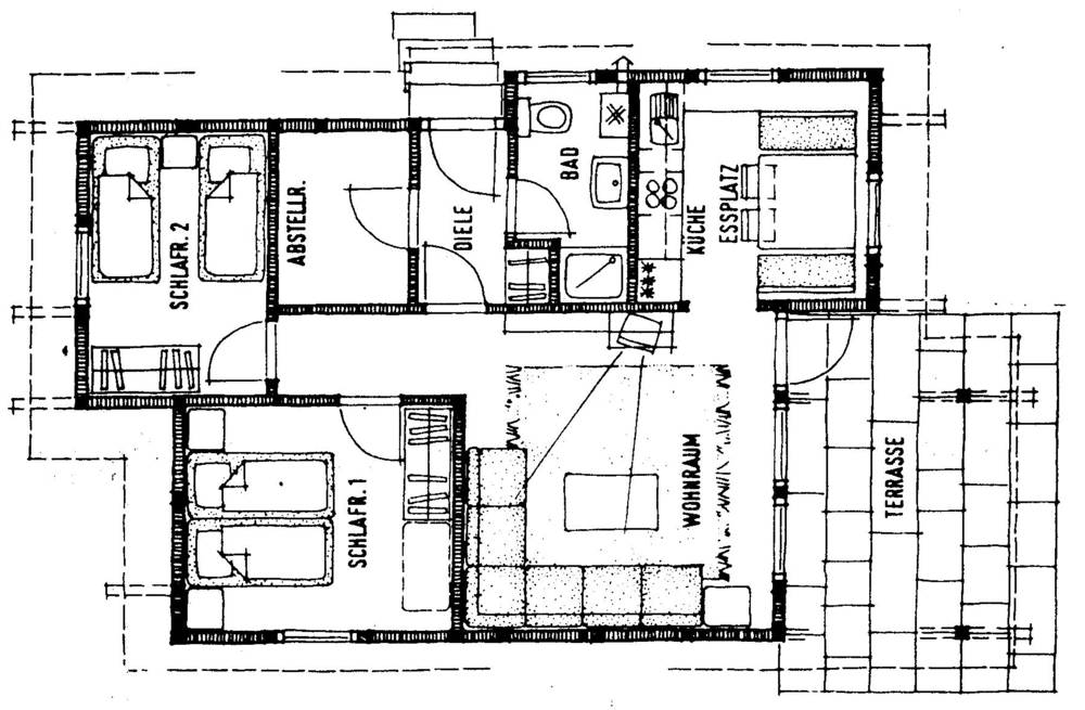 Grundriss Haustyp Silbersee