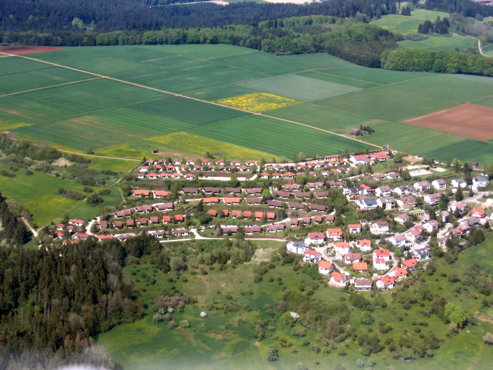 Diaschau Luftbild des Feriendorfes